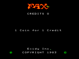 Exidy FAX Screenshot