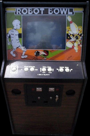 Exidy Robot Bowl Cabinet