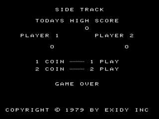 Exidy Side Trak Screenshot