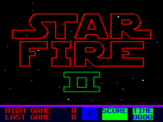 Exidy Star Fire II Screenshot