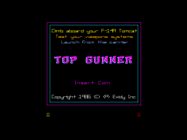Exidy Top Gunner Screenshot