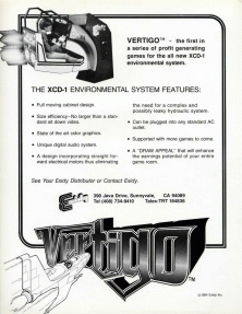 Exidy Vertigo Flyer